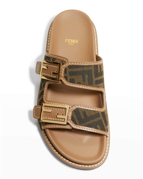 fendi ff jacquard sandals|neiman marcus jacquard sandals.